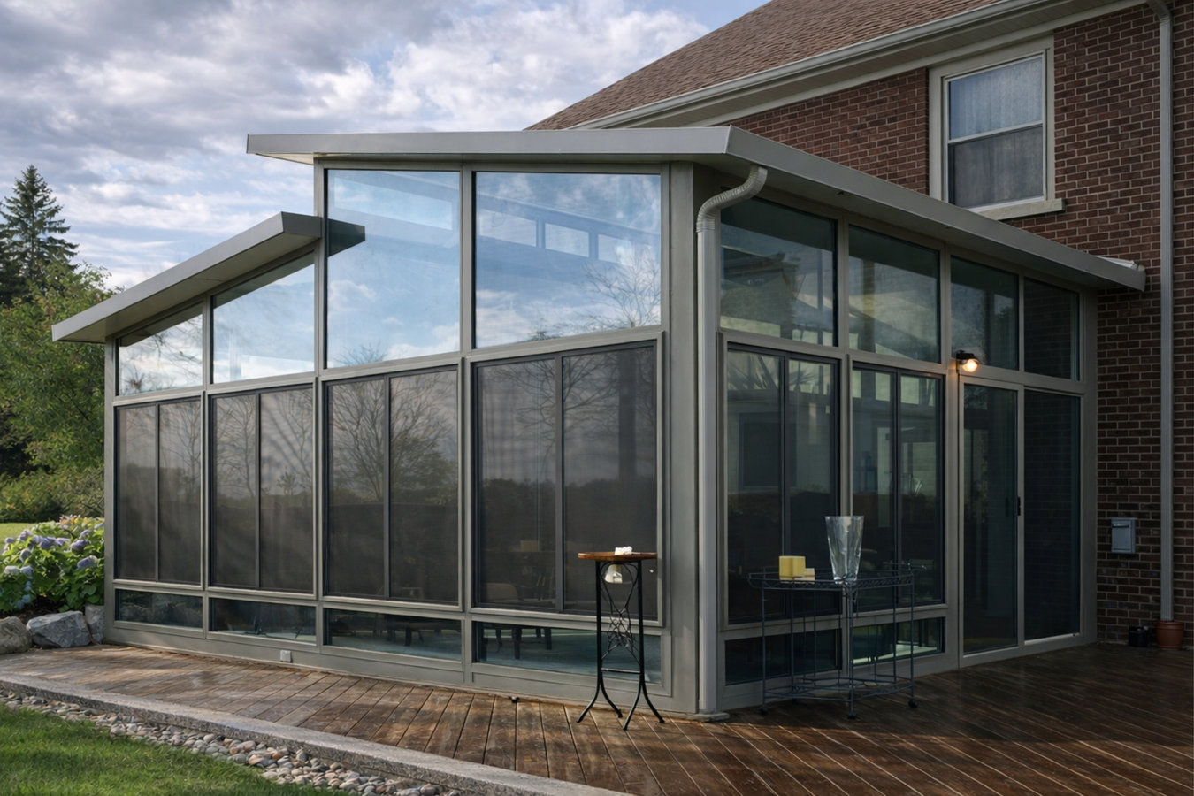 Solarium installation in Compton, CA